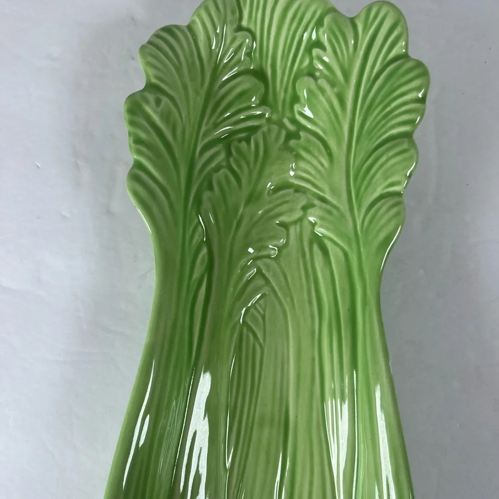 VTG 1950s Celery Tapas Appetizer Serving Dish Cardinal Made In USA 10x4” VC253